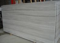 China Perlino Bian Guizhou White Serpeggiante Wood Line Wooden Vein Silver Beige Dark Grey White Marble stone slab tiles