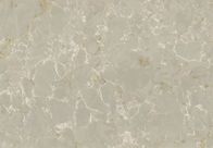 Marble Veins Quartz Stone Countertops For Kitchen Polished Surface