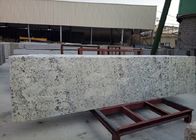 Pure White Galaxy Natural Stone Slabs For Household Edge Optional
