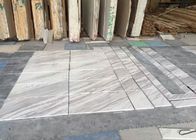Smooth Surface Natural Marble Tile 80 - 90 Polished Degree High Hardness