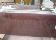 Red Natural Paving Stones Tile For Stair Steps / Countertop Granite Material