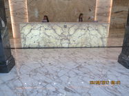 Beautiful White Color Natural Marble Floor Tile 1.8 Cm Thickness Big Slab