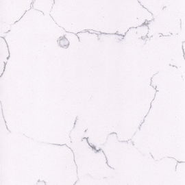 Hard Quartz Kitchen Slab Stone 2cm Thickness Custom Color / Design