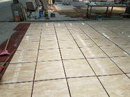 Beige Oman Natural marble tile slab for hospitality renovation