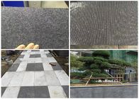 New G684 Fuding Black Pearl Black Diamond Basalt Split Polished Flamed Granite stone tiles slabs