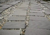 Hainan Black Lava Sands Blasted Bluestone Black Dark Basalt Flamed Grooved Natural Stone Tiles Slabs