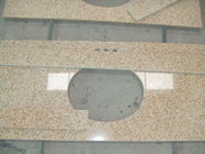 Sunset Gold Granite Bathroom Vanity Tops , Custom Cut Size Granite Tile Countertop