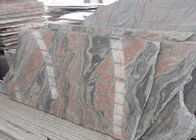 Multi Color Red China Nutral Stone  Granite 12X12 Paving facing the cap tiles slabs