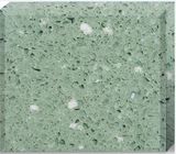 Olive Green Quartz Stone Countertops Color Optional Customized Size