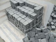 Dark Grey Granite Cobblestone Pavers , 2.8g / Cm3 Density Granite Cubes Paving