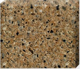 93% Quartz Stone Countertops / Flooring Tiles 15 - 30mm Thickness Optional