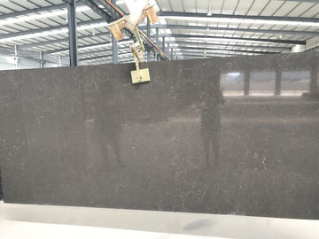 Composite Grey Quartz Slab Thickness Optional Strong Corrosion Resistance