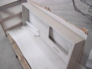 Commercial Bathroom vanity top remodelling Customized engineering Quartz Stone Countertops