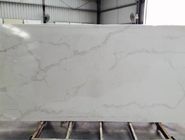 QS 5131 Standard White Quartz Bathroom Countertops Concrete White Color