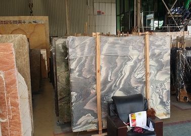 Decorative Natural Stone Slabs Fantaxy Landscaple Pattern Above 85 Gloss