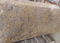 Golden Yellow Stone Granite Slabs , 2.72g / Cm³ Density Large Stone Slabs
