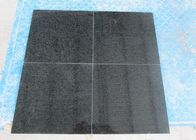 Outdoor Black Polished Granite Floor Tiles , Supreme Large Granite Slabs