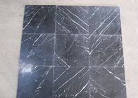 Bathroom Floor Nero Marquina Marble Slab , Nero Marquina Polished Marble Tile
