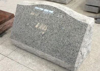 Grey Granite Memorial Headstones Above 90 Degree Polished Surface