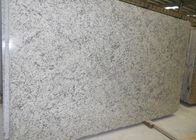 White Bianco Romano Granite Countertops , Solid Granite Bath Countertops
