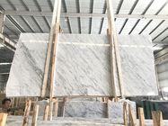 Bianco cararra white Venato marble bathroom vanity tops for hospitality rennovation
