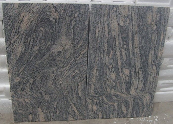 Polished G441 China Light Grey pink Juparana Imperial Sand Wave Granite Tread stone tiles slabs