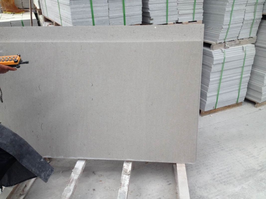 Gray Natural Marble Tile 7 Hardness 153 MPA High Compressive Strength