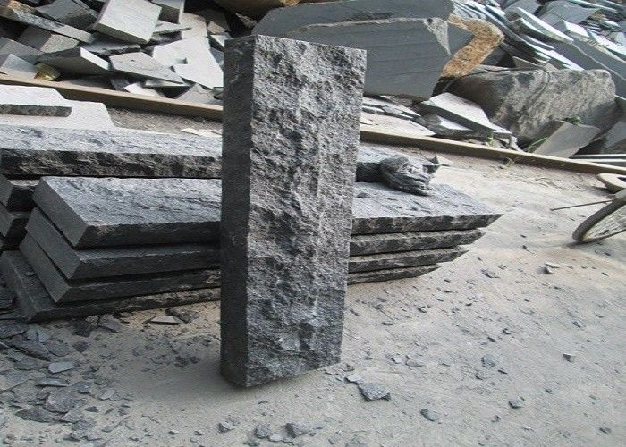 Paving Black Pearl Granite Tiles 26 3mpa Flexural Strength Black Granite Slab