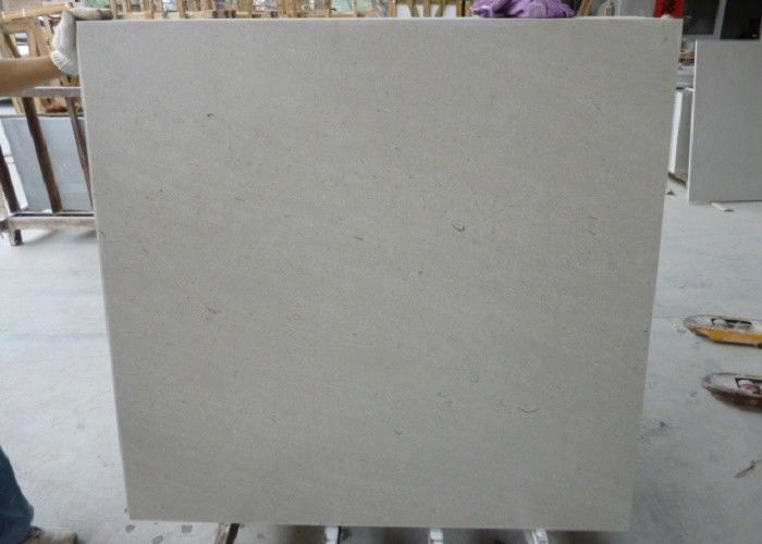 Pure Grey Marble Slab , Polished Finished Stone Marble Slab Custom Size
