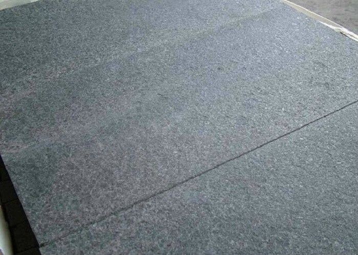 Absolute Black Granite Stone Tiles 2cm Thickness Customized Dimension