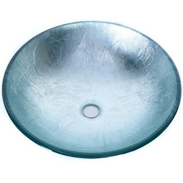 Artificial Glass Type Wash Basin / Glass Basin Round Model Carton Packing